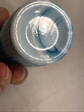 Vintage Blue White Slag Glass Creamer Diamond Cut 3 1/4" Kawanha ? - Cabin Fever Purveyors