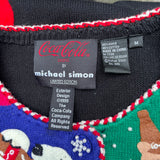 #US-110 Michael Simon Christmas Coca-Cola Ugly Sweater 1999 Medium