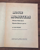 Movie Monsters by Alan Ormsby 1975 Scholastic PB Make-up Horror Shows 1st