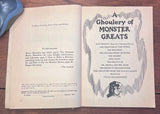 Movie Monsters by Alan Ormsby 1975 Scholastic PB Make-up Horror Shows 1st