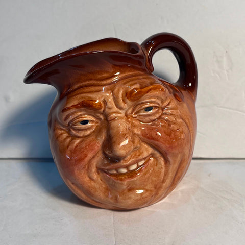 Royal Dalton John Barleycorn 3" mini small toby mug creamer England Pottery EX
