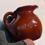 Royal Dalton John Barleycorn 3" mini small toby mug creamer England Pottery EX