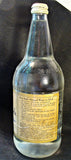 VTG NOS Unopened Deer Park Spring Water Bottle Quart Maryland Md Hard 2 Find HTF