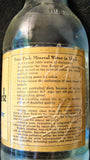 VTG NOS Unopened Deer Park Spring Water Bottle Quart Maryland Md Hard 2 Find HTF