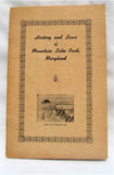 Vintage 1939 History & Laws of Mountain Lake Park Maryland Md Booklet Bi-Laws