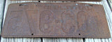 Antique Matched Set 1924 Maryland License Plates Set MD 103-975 Pair