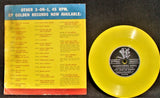 VTG 1951 Woody Woodpecker Song & Dance Sleeve & Yellow Golden Record R493