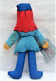 1970s Atlas Annie Van Lines Moving Co Soft Plush Advertising Doll Figure & Tag