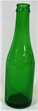 Vintage Shaef's Garrett Club Small Green Soda Bottle County Oakland Md Maryland