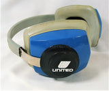 VTG Ground Ear Protection Muffs Noise Canceling Headset United Airlines Airplane