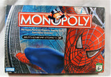 2006 Spiderman Monopoly Game Metal Figures Very Good Interesting Board