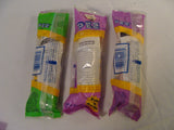 3 Pez Candy Dispensers Easter Chick w/ Hat Bunny Lamb in Original Packaging Feet - Cabin Fever Purveyors