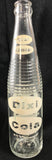 Vintage Dixi Cola Soda Bottle White ACL Very Good Cond Oakland Md Maryland 12 oz - Cabin Fever Purveyors