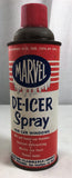 Vintage MARVEL 14 oz Spray De-Icer for Car Windows Butler Pa USA Unusual Item - Cabin Fever Purveyors