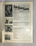 Vtg Fur Fish Game Magazine October 1987 Outdoorsmen Hunting Trapping Man Cave
