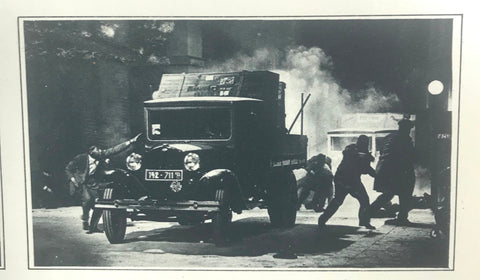 1931 The Sketch Magazine Photos "Panic in Chicago" Gangster Thriller German