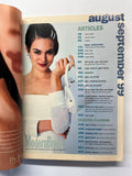 1999 Modern Bride Magazine Aug / Sept 820 pgs Heidi Wedding Ideas Fashion