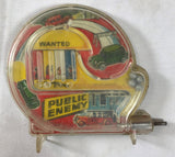 Vintage Marx Colorful Public Enemy Old Car Chase Scene Pinball Machine Mini Game - Cabin Fever Purveyors