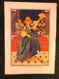 Antique 1916 Color Plate Florence Choate Doodle Doo Princess Lost Her Shoe Print