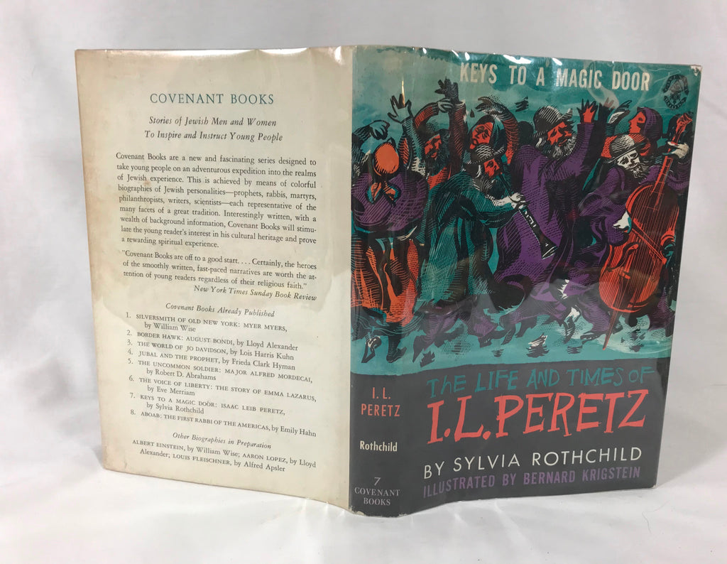 The Life and Times of I.L. Peretz by Sylvia Rothchild HB DJ 1959 1st