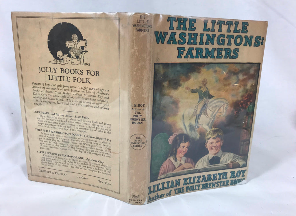 Vintage The Little Washingtons: Farmers by Lillian Elizabeth Roy 1926 HB DJ
