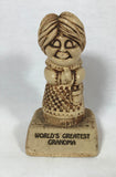 Vtg World's Greatest Grandma Statue Sillisculpt Paula 1972 W-246 Small