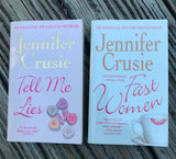 Jennifer Crusie Paperbacks 2 Tell Me Lies Fast Women Very Good Condition