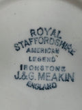 Royal Staffordshire J & G Meakin American Legend 6+" Ironstone England 4 Cereal - Cabin Fever Purveyors