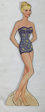 Vtg 1962 Dorothy Provine Cut-Out Dolls Cut Whitman Figure Clothes Plus Crafting