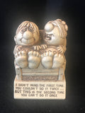 Vtg Paula Statue Sillisculpt You can't do it once Sex 1972 W-269 - Cabin Fever Purveyors