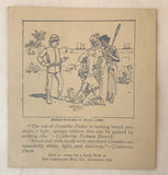 Cerealine Flakes Antique Trade Card 1890's Zulu Land African Native Columbus Ind - Cabin Fever Purveyors