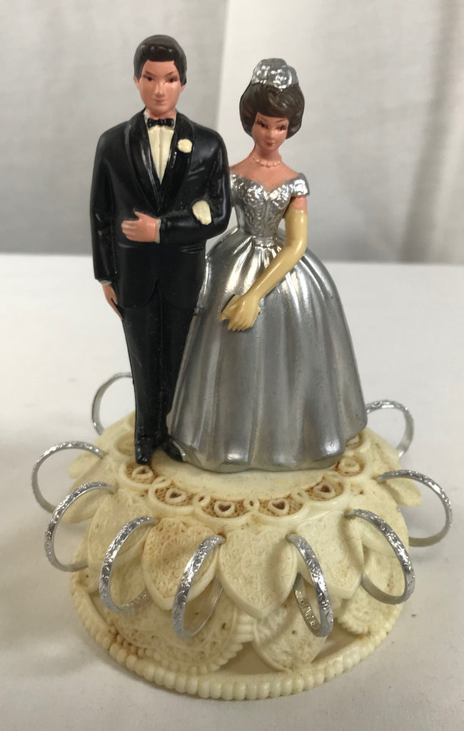 White Plastic Wedding Cake Dolls, For Birthday Parties, Packaging Type: Box
