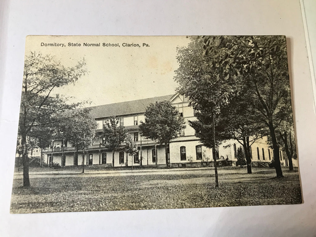 Clarion PA Dormitory State Normal School Posted 1910 - Cabin Fever Purveyors