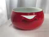 Hall's Superior Quality Kitchenware Chinese Red 2 Quart Casserole Handled - Cabin Fever Purveyors