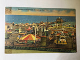 Keansburg NJ Children's Playground Postcard Posted Linen Post Card 1954 - Cabin Fever Purveyors